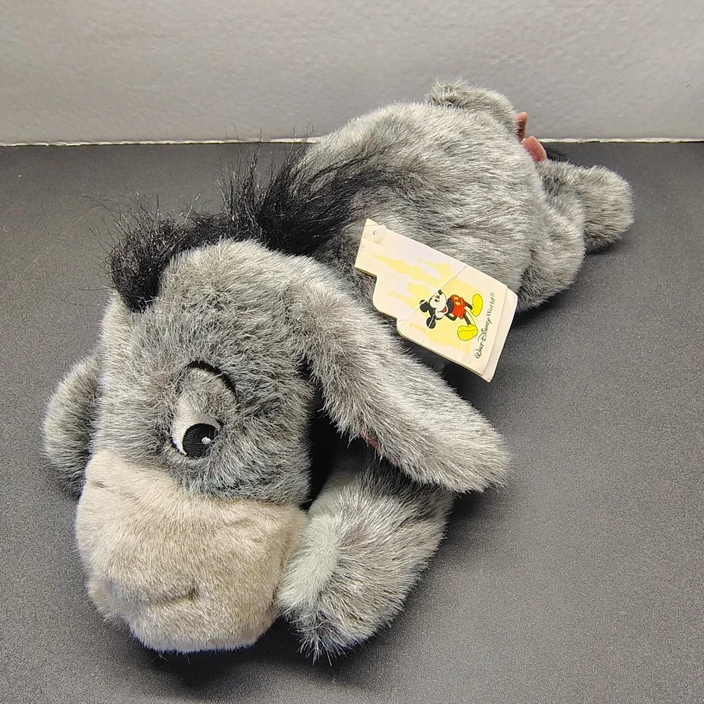 Disney Eeyore Plush Toy Grey Winnie the Pooh Walt Disney World NWT
